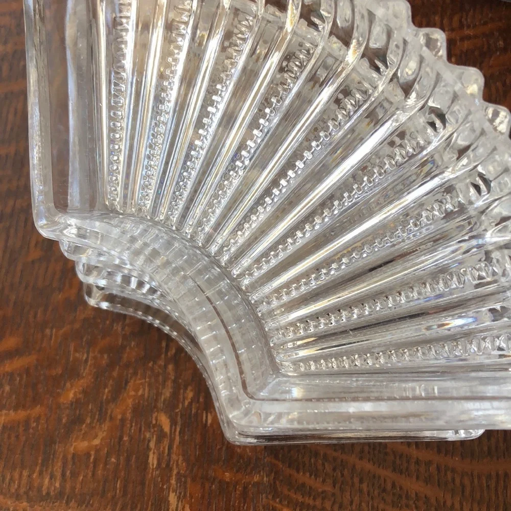 Vintage Crystal Tray Set​